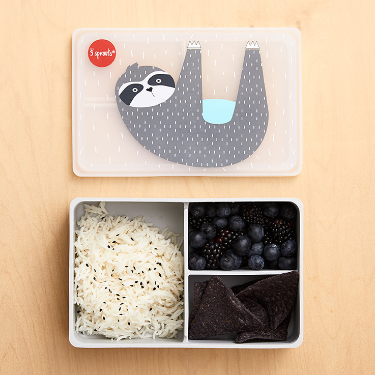 3-sprouts-bo-te-bento-silicone-paresseux-3-compartiments image 2