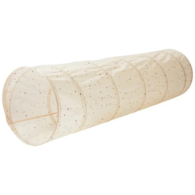 3-sprouts-tunnel-de-jeu-terrazzo-beige-en-tissu-recycl image 1