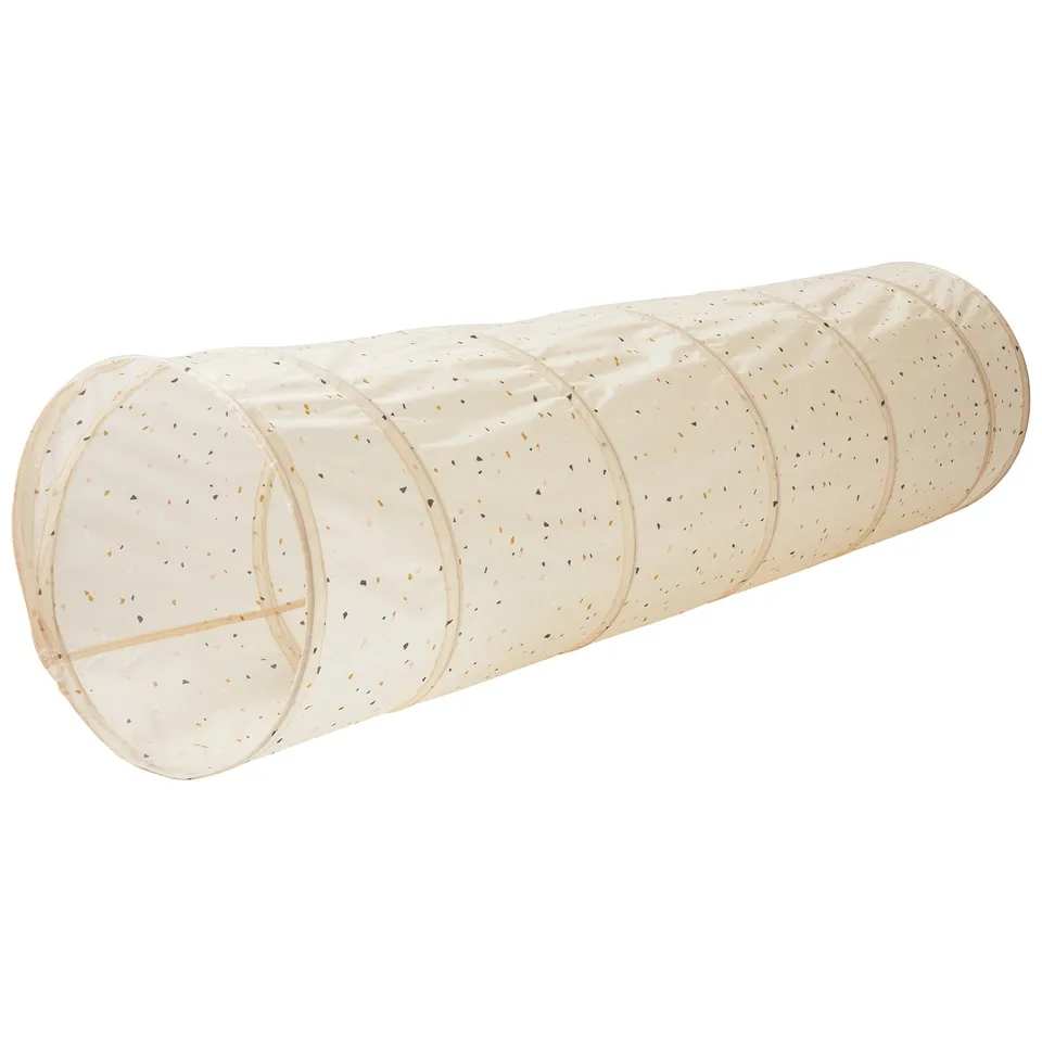 3-sprouts-tunnel-de-jeu-terrazzo-beige-en-tissu-recycl image 1