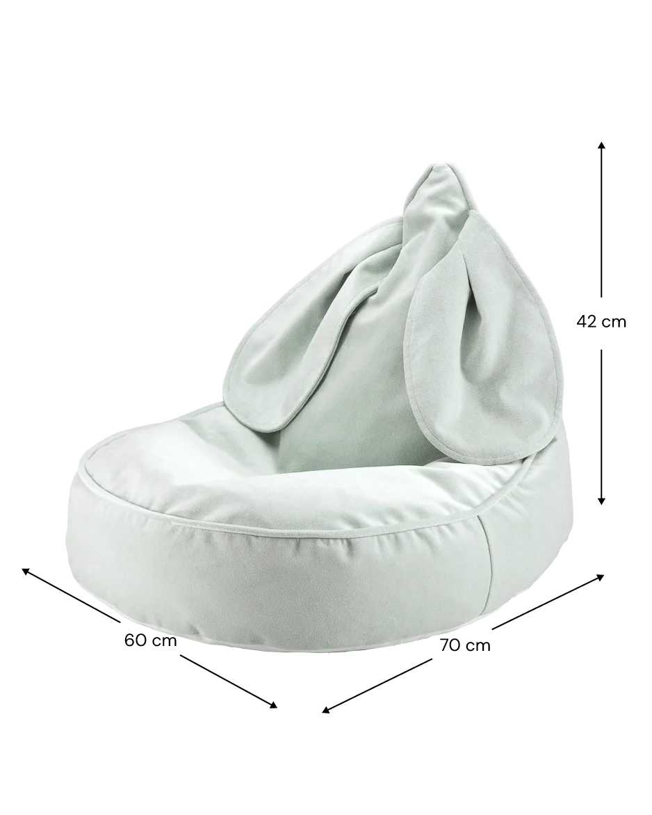 wigiwama-pouf-lapin-misty-green-pouf-enfant-velours image 3