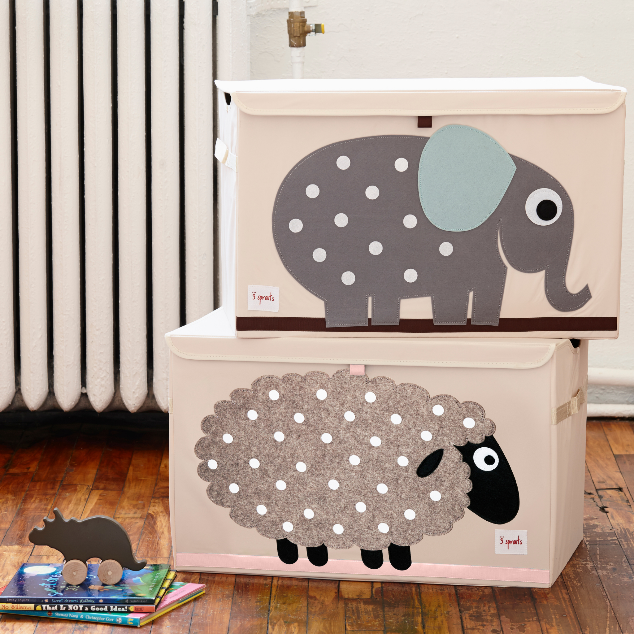 3-sprouts-mouton-coffre-jouets-animal-en-feutrine image 2