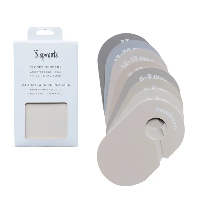 3-sprouts-s-parateurs-penderie-naissance-24-mois-beige-gray image 1