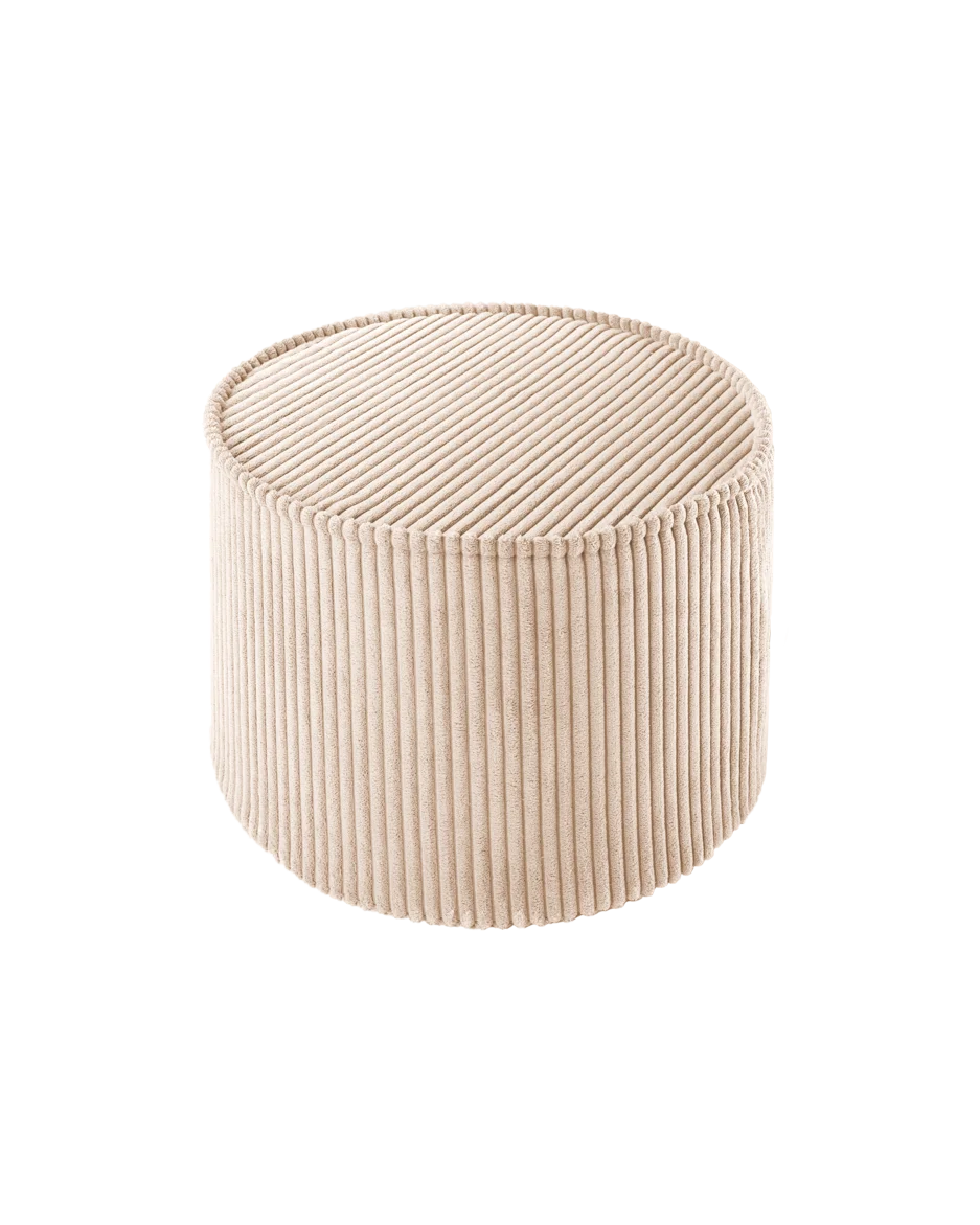 wigiwama-pouf-brown-sugar-pouf-enfant-velours-c-tel image 1