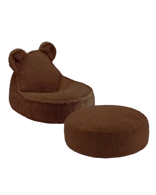 wigiwama-ensemble-pouf-ours-et-repose-pieds-warm-hazel-bear image 1