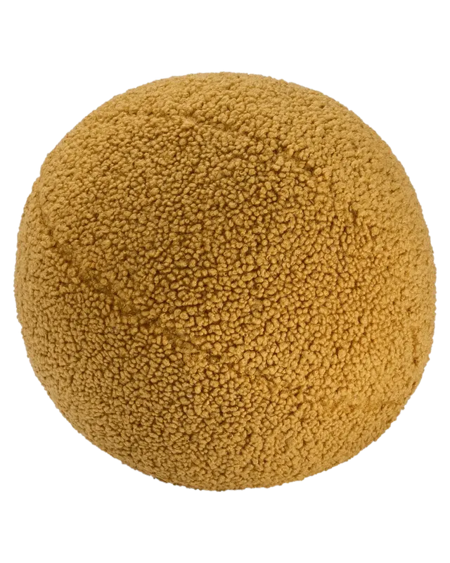 wigiwama-coussin-boule-maple-en-tissu-teddy image 1