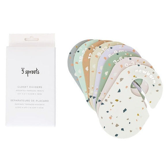 3-sprouts-s-parateurs-de-penderie-b-b-naissance-24-mois-terrazzo image 1