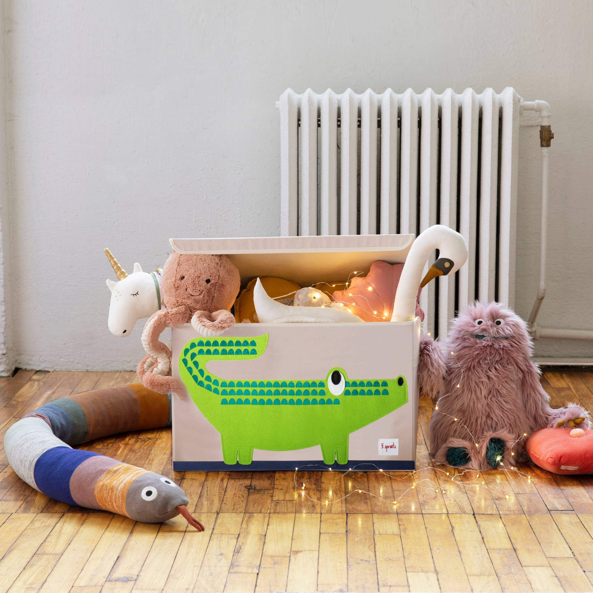 3-sprouts-coffre-jouets-crocodile-en-feutrine image 3