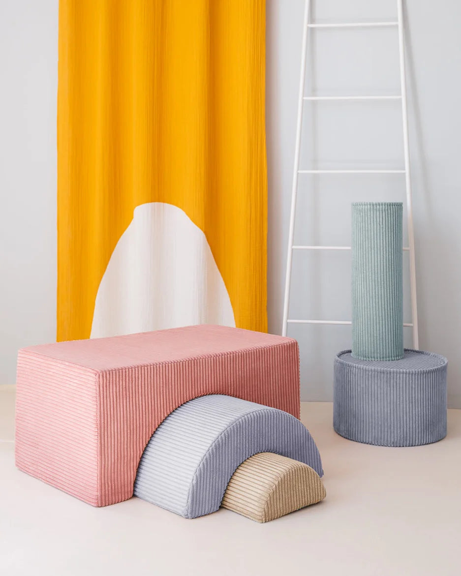 wigiwama-ensemble-jeu-arc-en-ciel-pink-mousse-playset-modulaire-3-pi-ces image 2