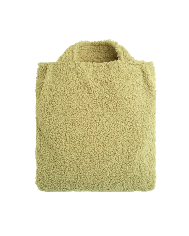 wigiwama-fauteuil-poire-housse-de-rechange-matcha-teddy image 1