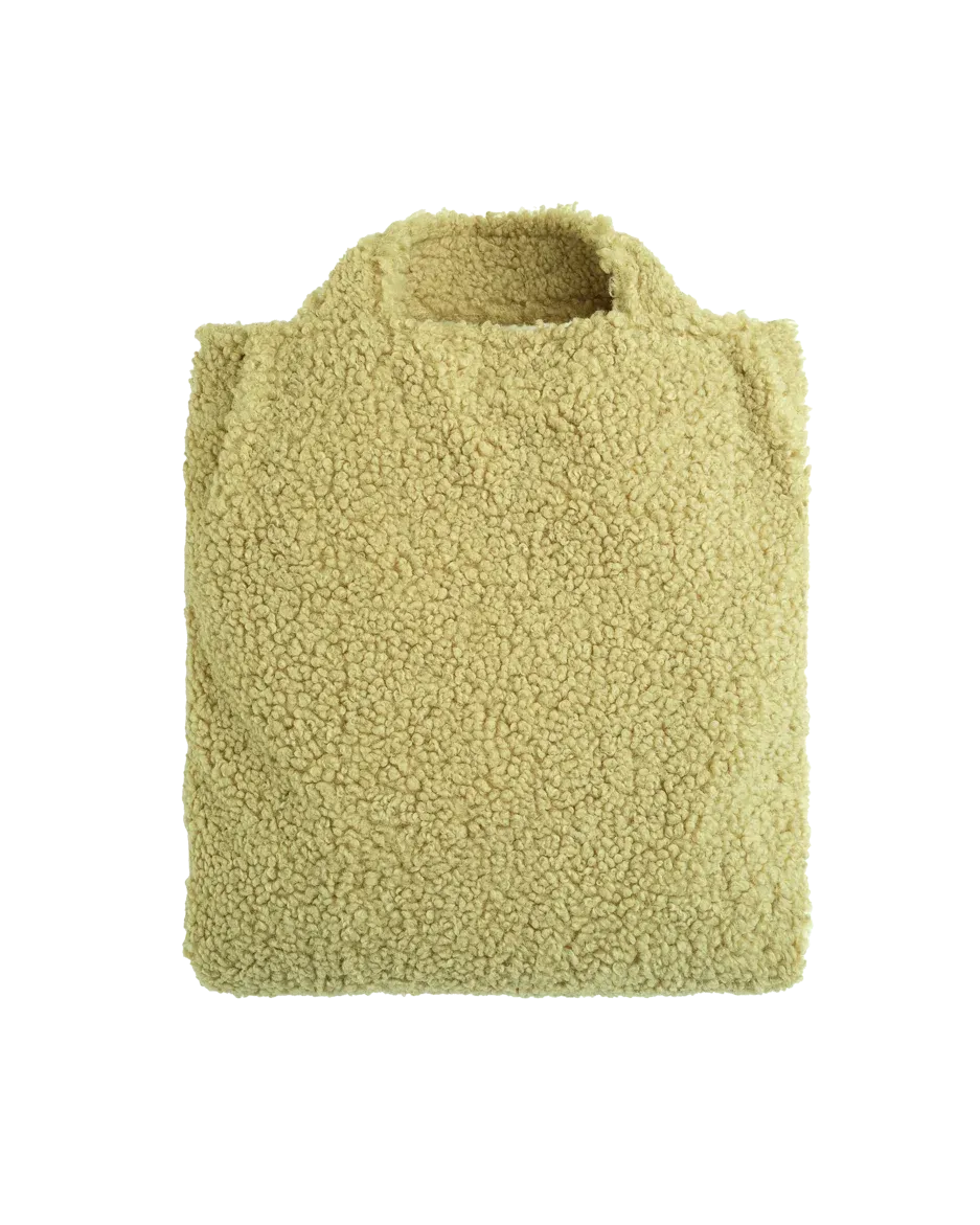 wigiwama-fauteuil-poire-housse-de-rechange-matcha-teddy image 1
