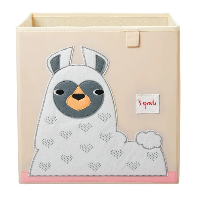 3-sprouts-bo-te-de-rangement-lama-33x33x33-cm image 1