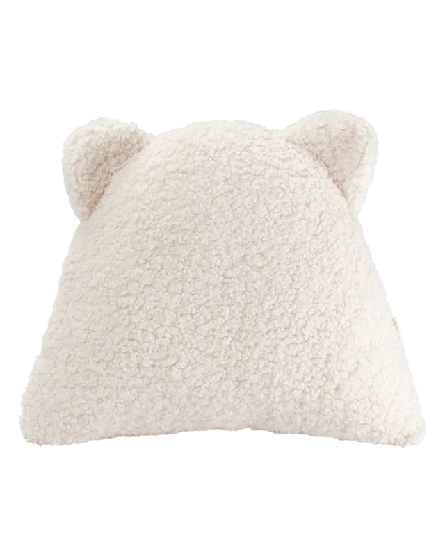wigiwama-coussin-ours-cream-white-teddy image 1