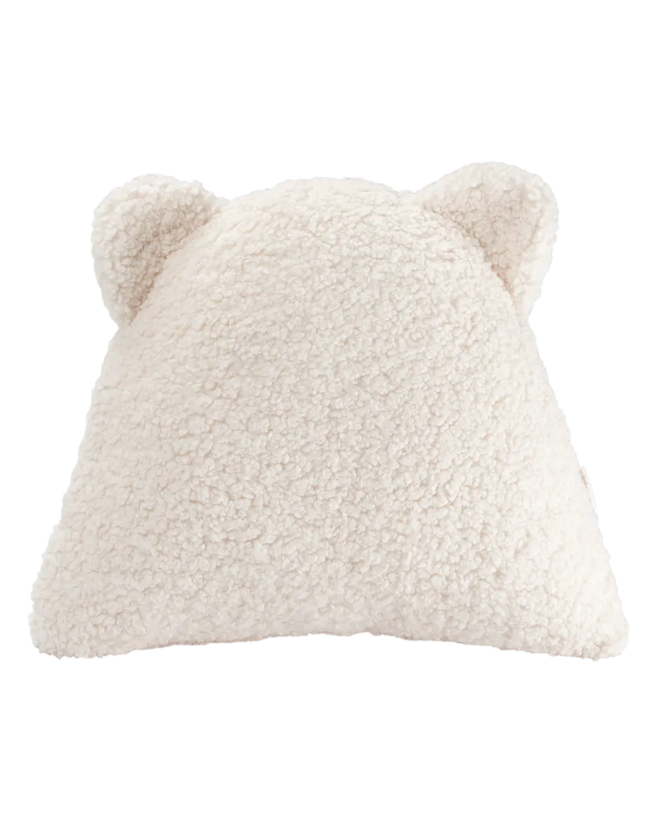 wigiwama-coussin-ours-cream-white-teddy image 1