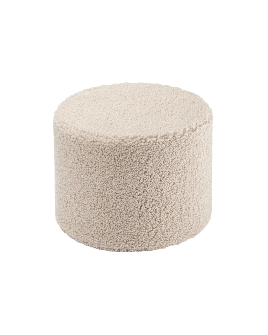 wigiwama-pouf-enfant-biscuit-effet-teddy image 1