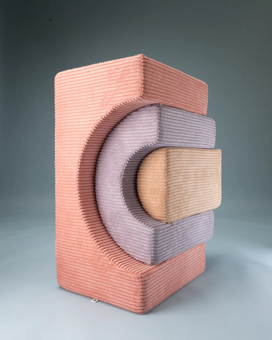 wigiwama-ensemble-jeu-arc-en-ciel-pink-mousse-playset-modulaire-3-pi-ces image 6