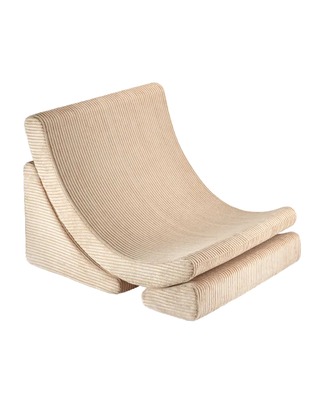 wigiwama-fauteuil-lune-brown-sugar-velours-c-tel image 1