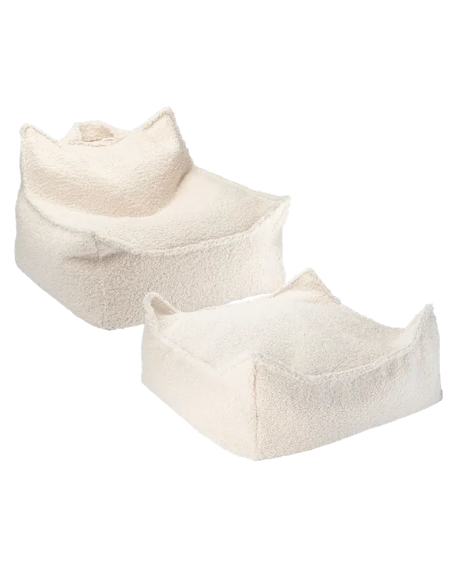 wigiwama-kit-fauteuil-poire-et-ottoman-cream-white image 1
