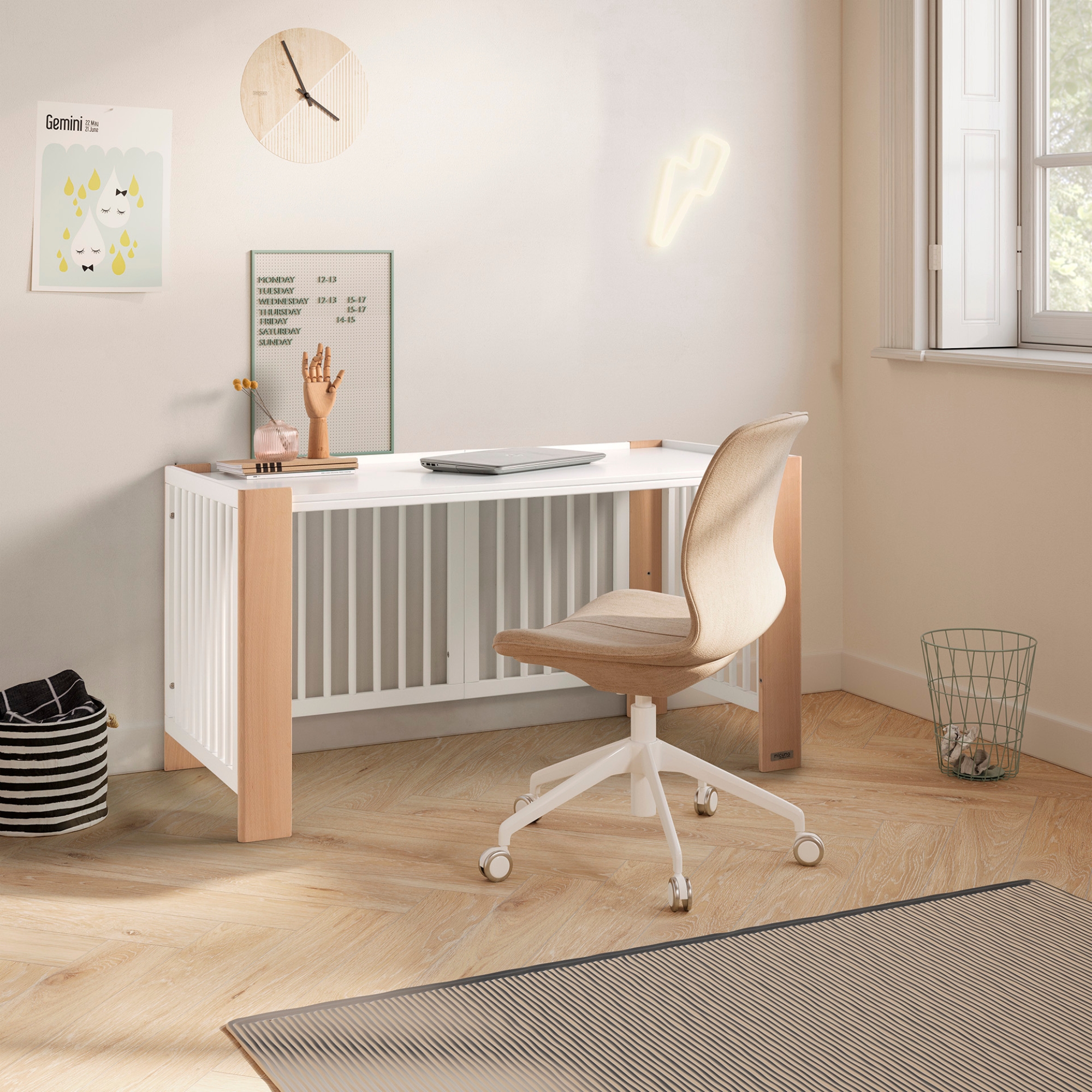 micuna-converbaby-lit-b-b-volutif-convertible image 7