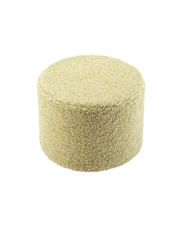 wigiwama-pouf-enfant-matcha-effet-teddy image 1