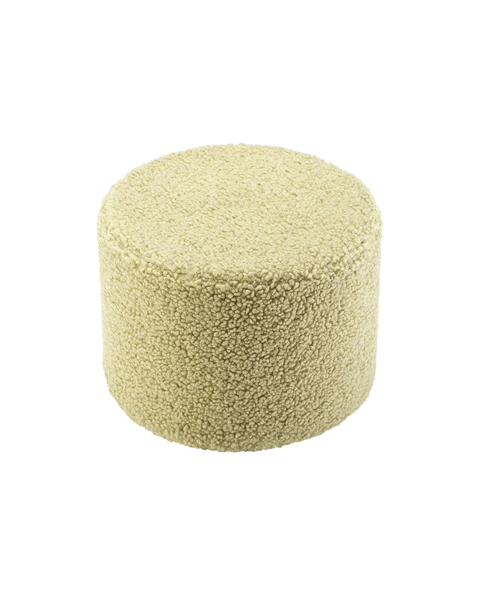 wigiwama-pouf-enfant-matcha-effet-teddy image 1