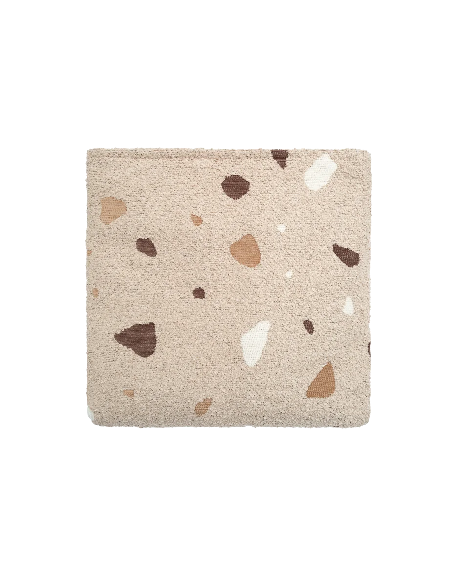 wigiwama-housse-ottoman-carr-terrazzo-sand-housse-de-rechange image 1