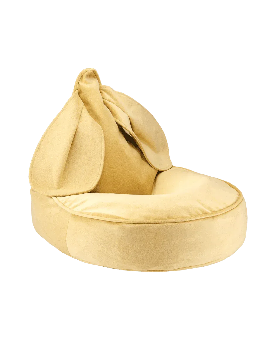 wigiwama-pouf-lapin-salted-caramel-velours image 1