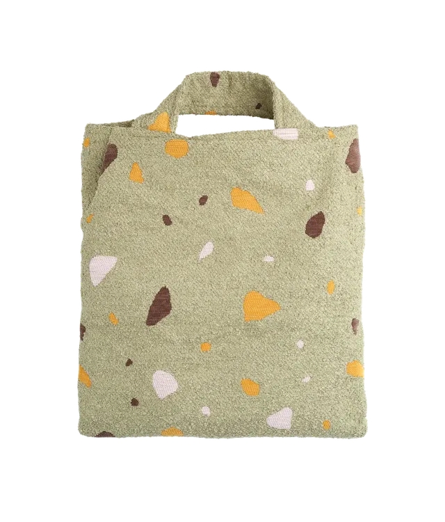 wigiwama-housse-de-rechange-fauteuil-poire-terrazzo-moss image 1
