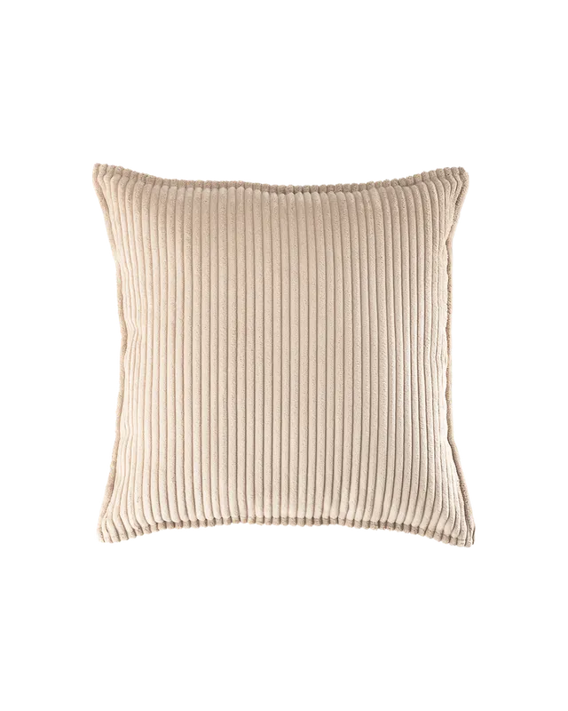 wigiwama-coussin-bloc-sucre-brun-velours-c-tel-carr image 1