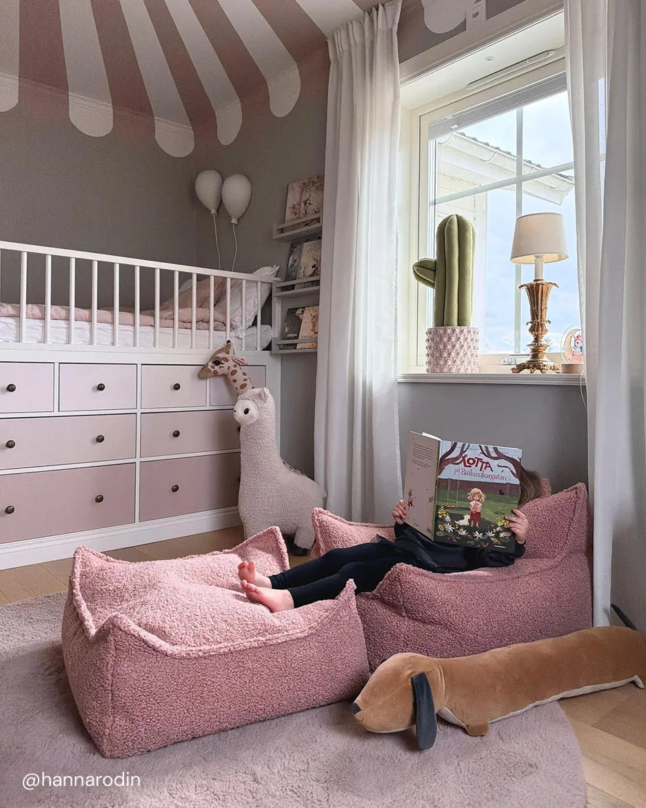 wigiwama-fauteuil-poire-guava-pouf-enfant image 8