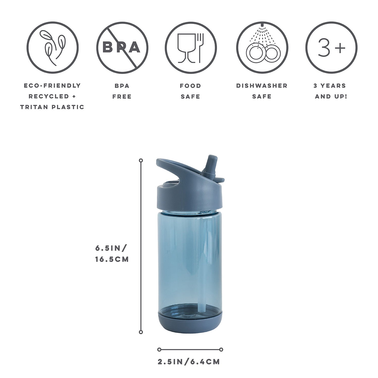 3-sprouts-gourde-bleue-plastique-recycl-350-ml image 5