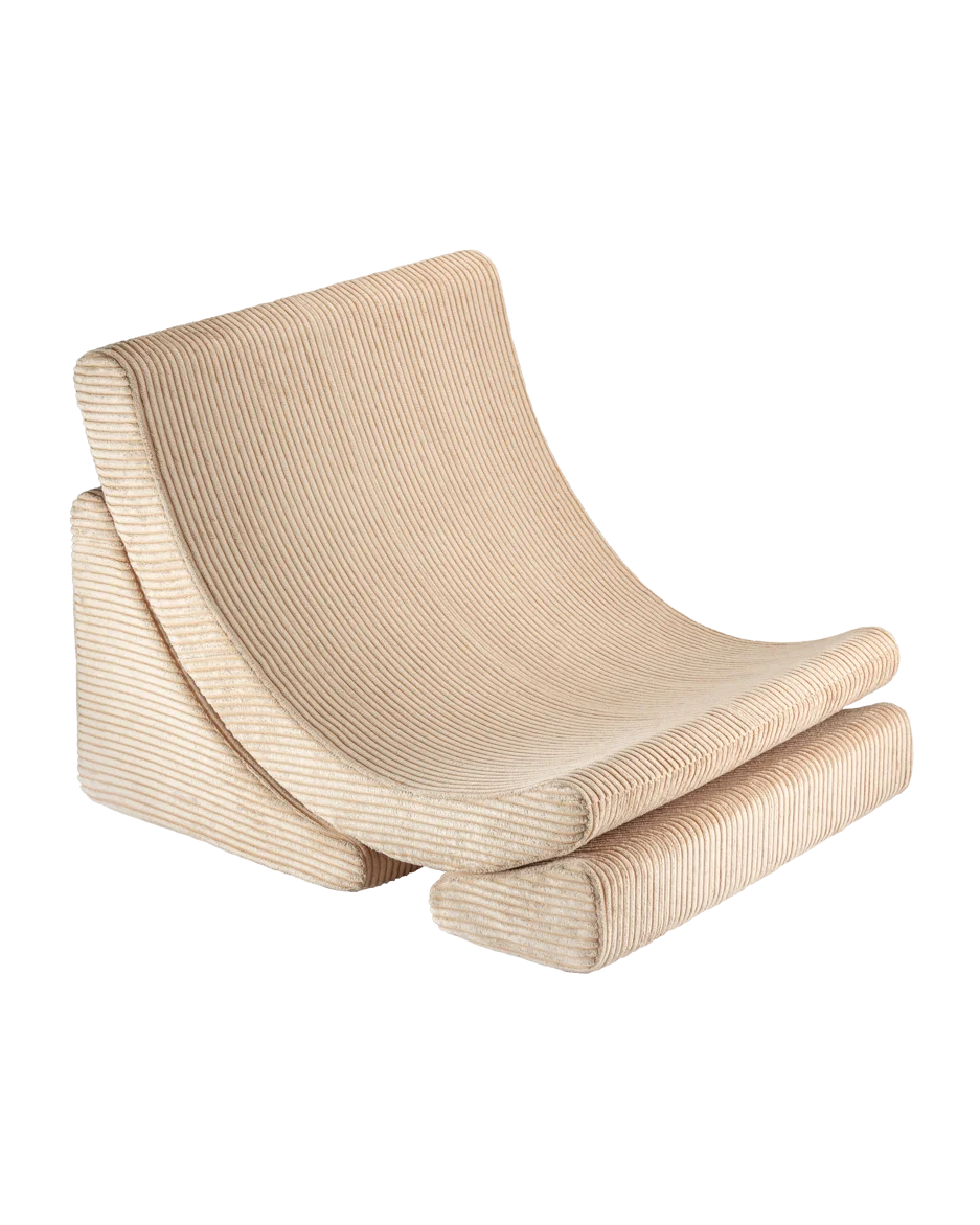 wigiwama-fauteuil-lune-brown-sugar-velours-c-tel image 1