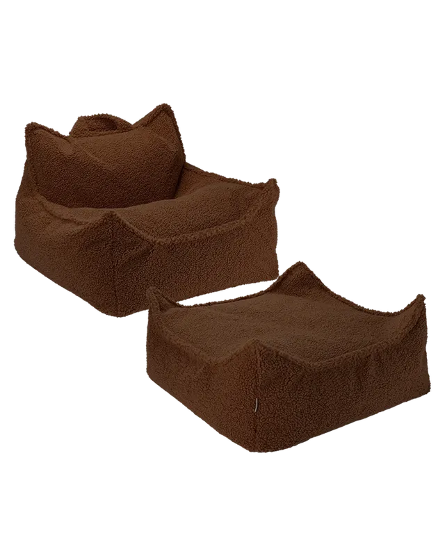wigiwama-ensemble-pouf-et-repose-pieds-warm-hazel image 1