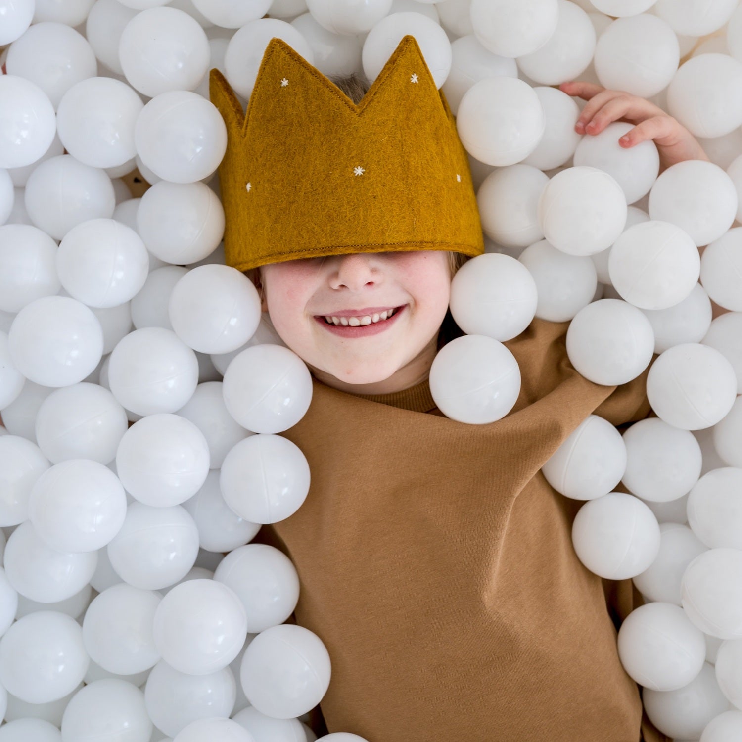 3-sprouts-piscine-balles-enfant-beige-tissu-recycl-pop-up image 5