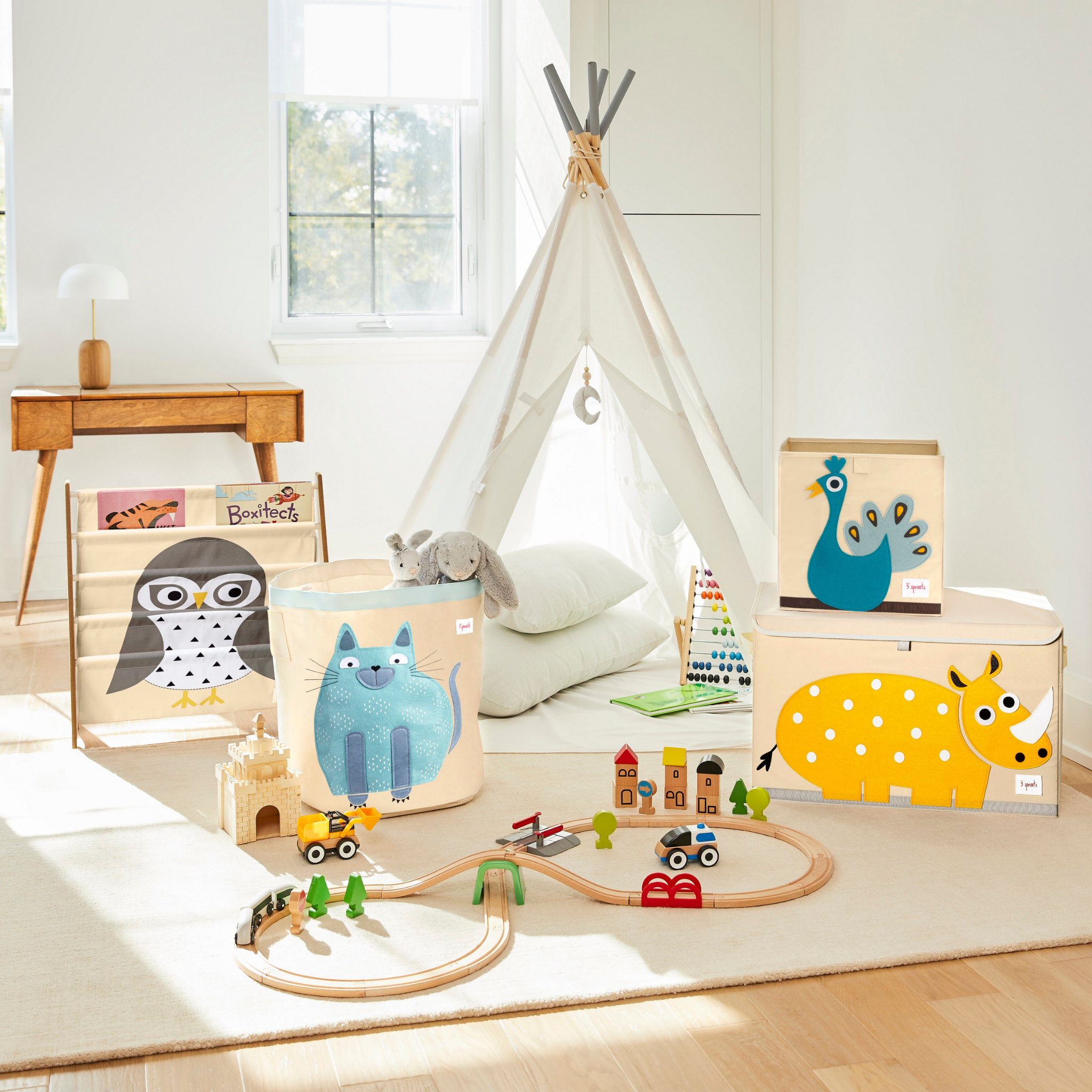3-sprouts-rhino-coffre-jouets-animal-en-feutrine image 4