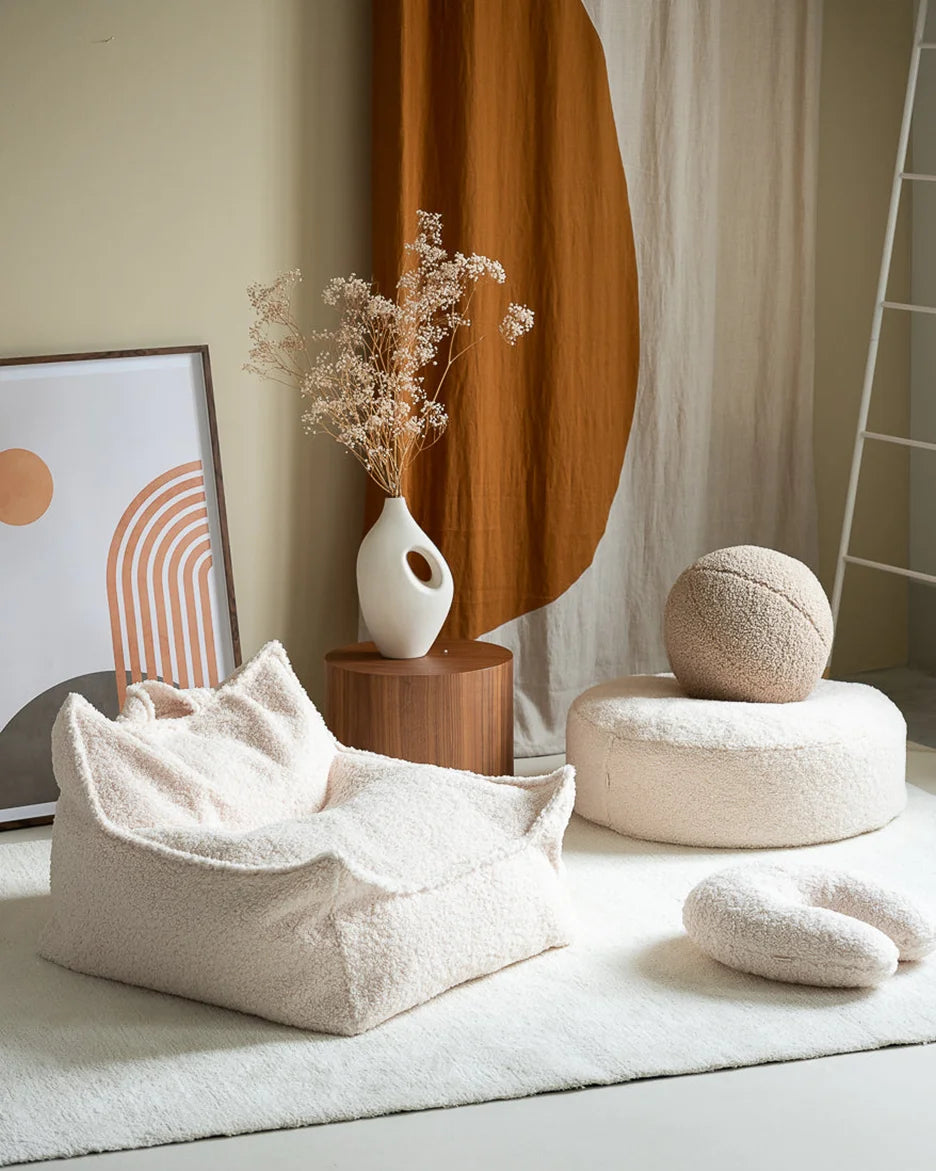 wigiwama-fauteuil-poire-cream-white-teddy-pouf-enfant-blanc image 3