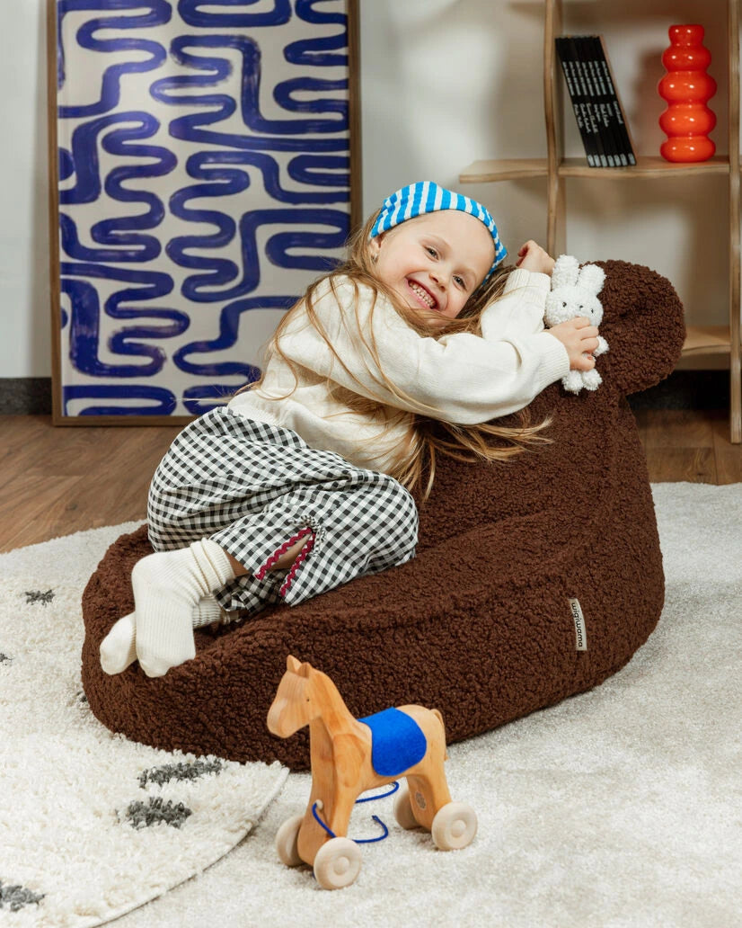 wigiwama-pouf-ours-warm-hazel-pouf-enfant-teddy-brun image 2
