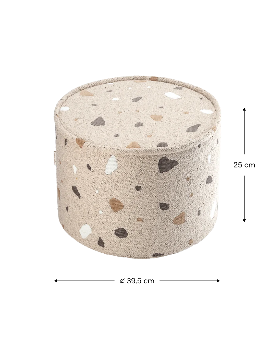 wigiwama-pouf-terrazzo-sand-pouf-enfant image 8