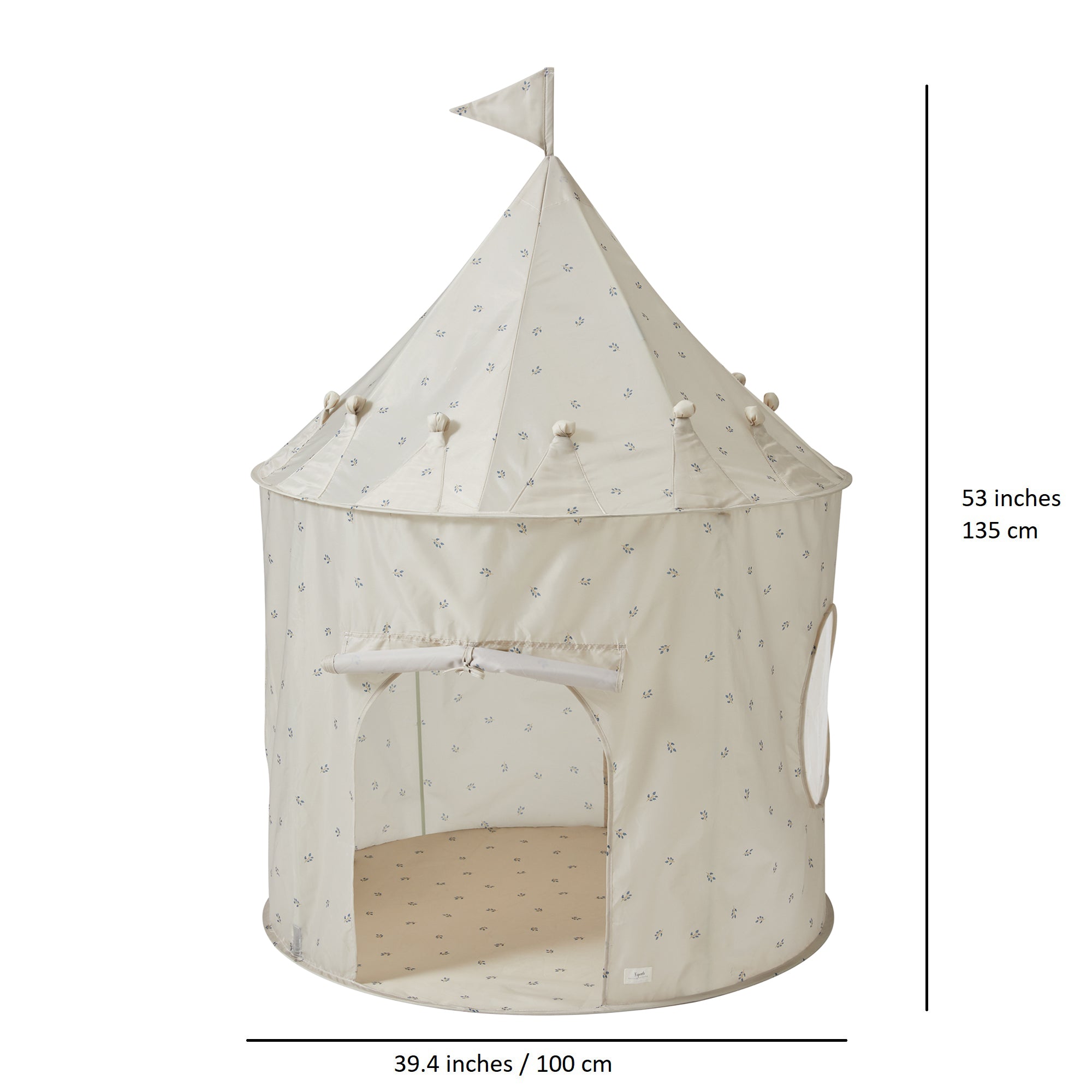3-sprouts-tente-de-jeu-tissu-recycl-blueberry-taupe image 3