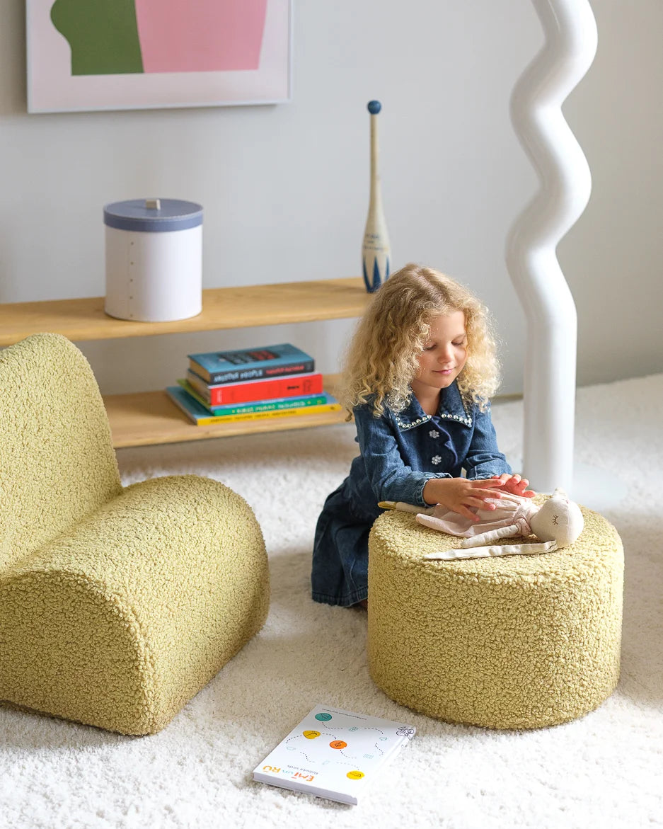wigiwama-pouf-enfant-matcha-effet-teddy image 2