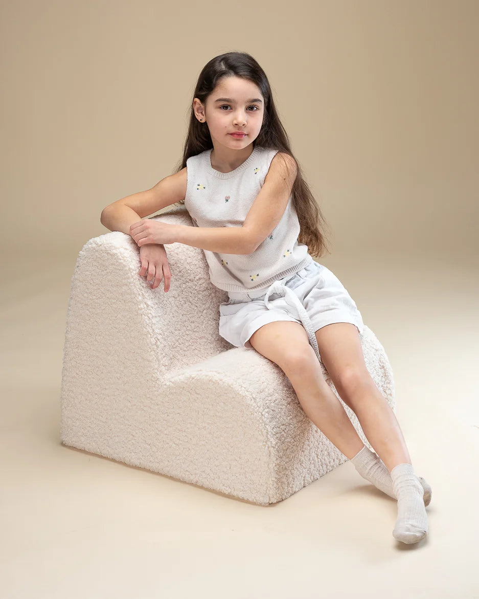 wigiwama-fauteuil-nuage-cream-white-fauteuil-enfant-nuage-teddy image 2