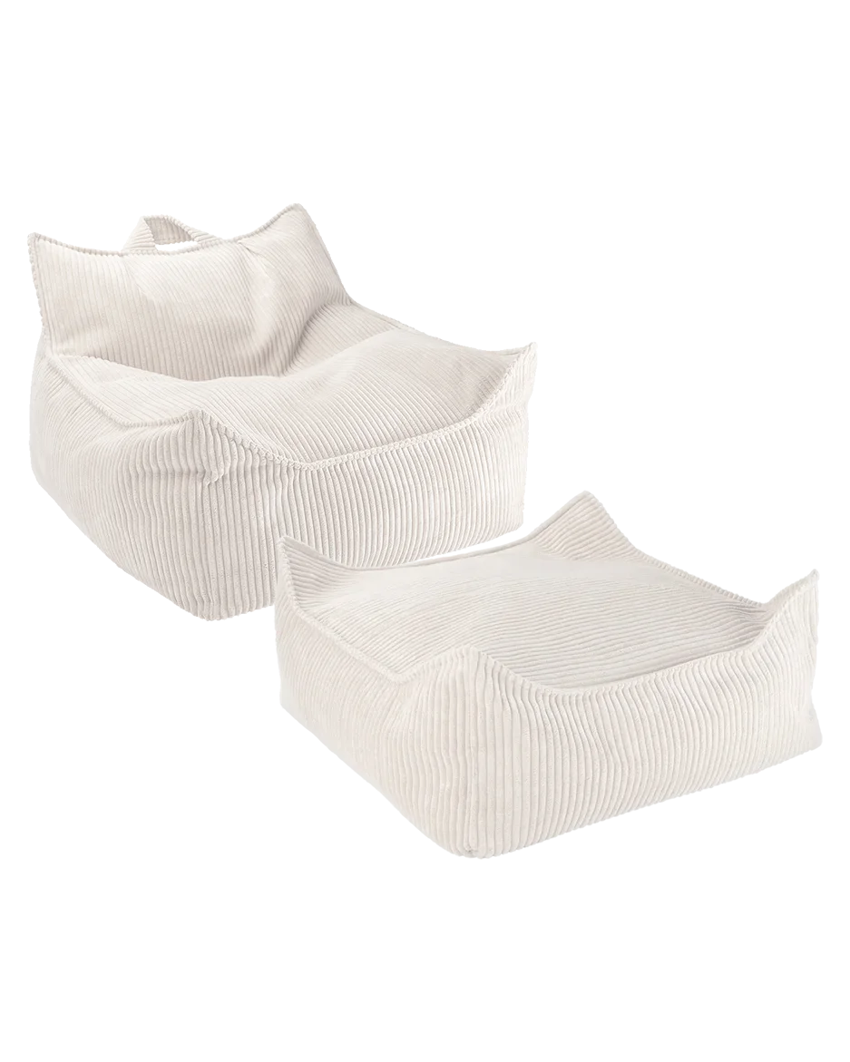 wigiwama-kit-fauteuil-poire-et-ottoman-marshmallow image 1