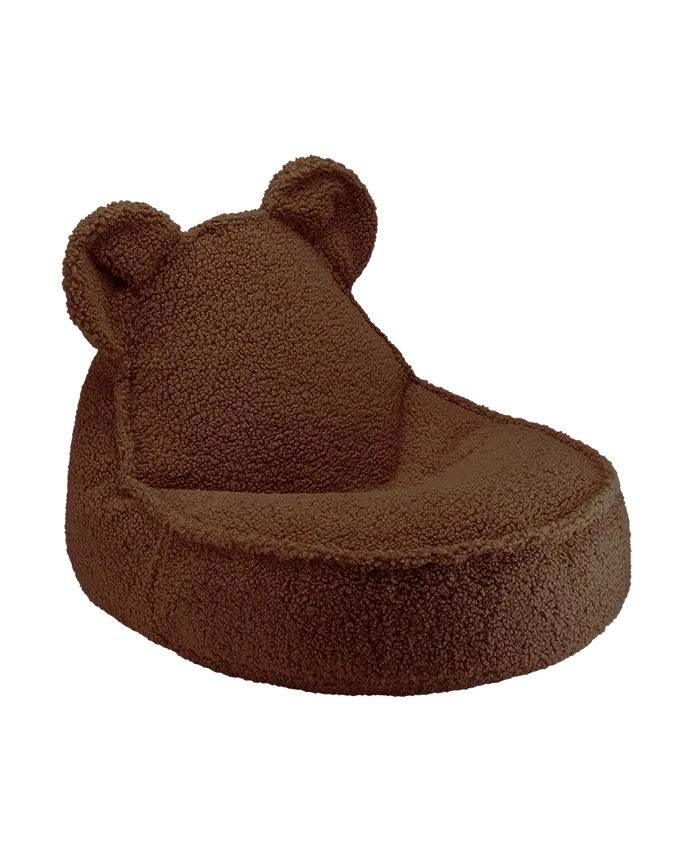 wigiwama-pouf-ours-warm-hazel-pouf-enfant-teddy-brun image 1