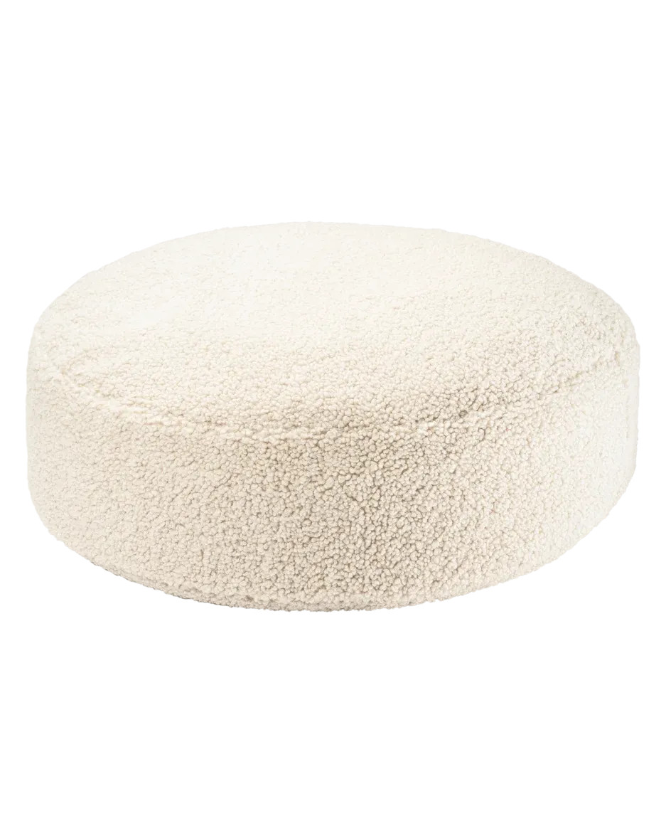 wigiwama-ottoman-rond-cream-white-coussin-de-sol-enfant image 1