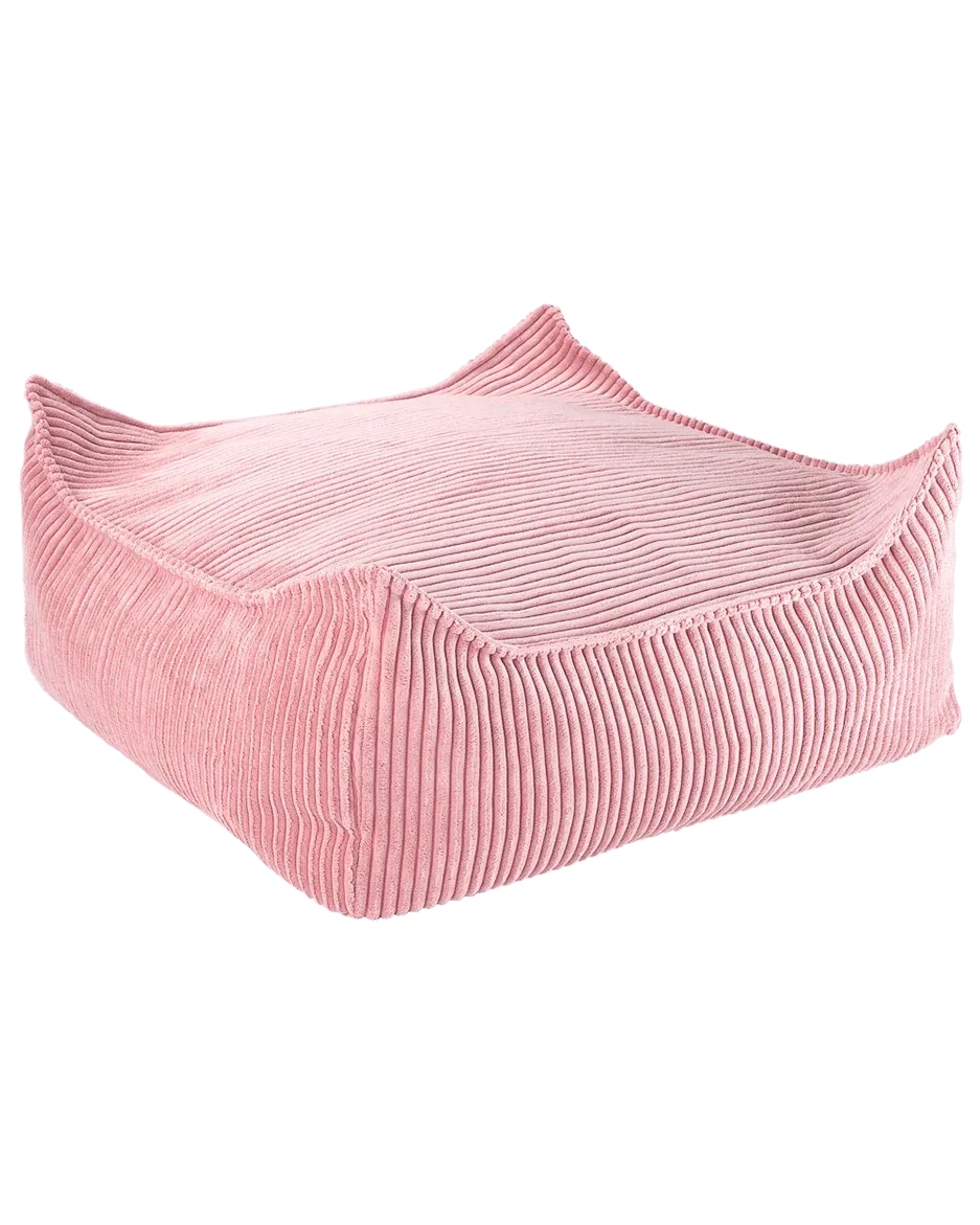 wigiwama-ottoman-carr-pink-mousse-velours-c-tel image 1