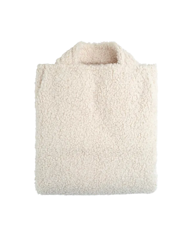 wigiwama-fauteuil-poire-cream-white-housse-de-rechange-teddy image 1