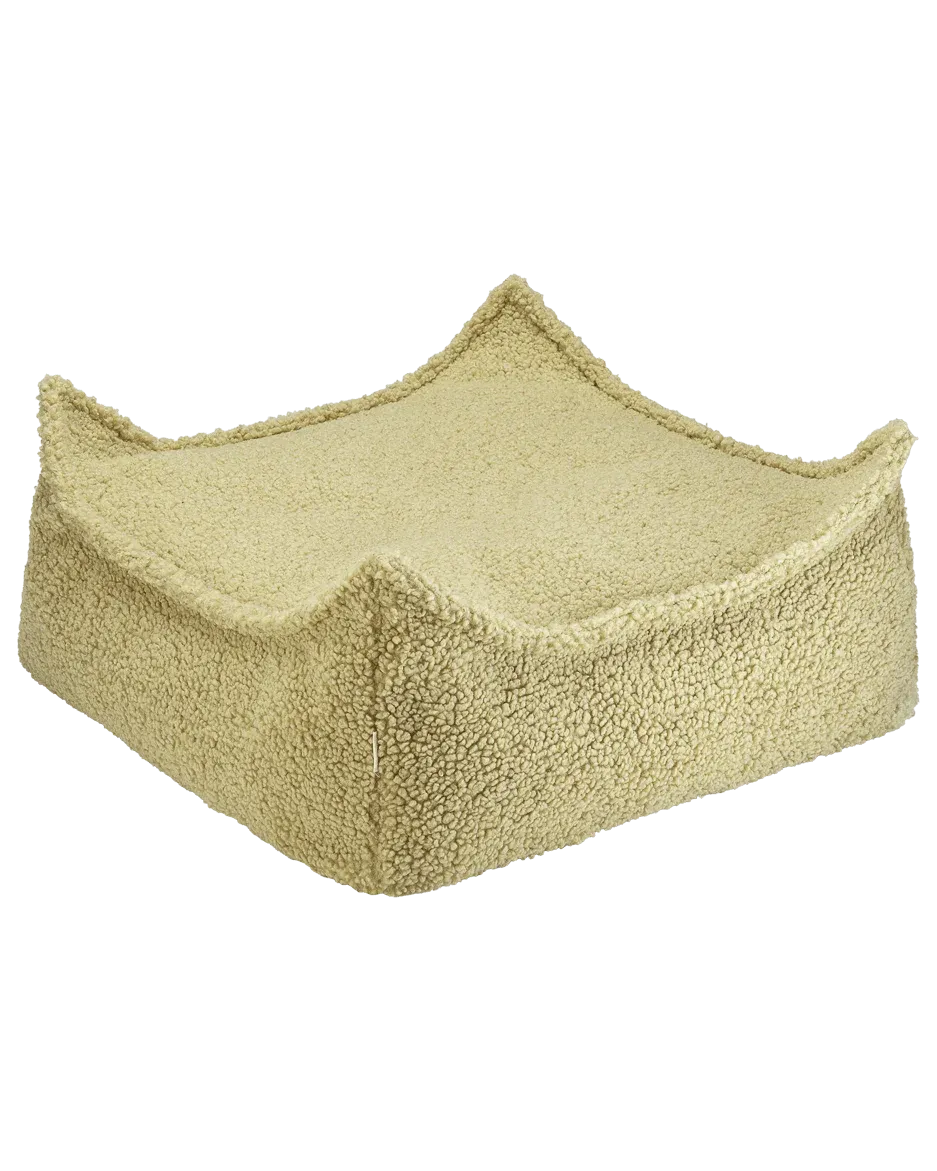 wigiwama-matcha-coussin-de-sol-ottoman-carr-teddy image 1