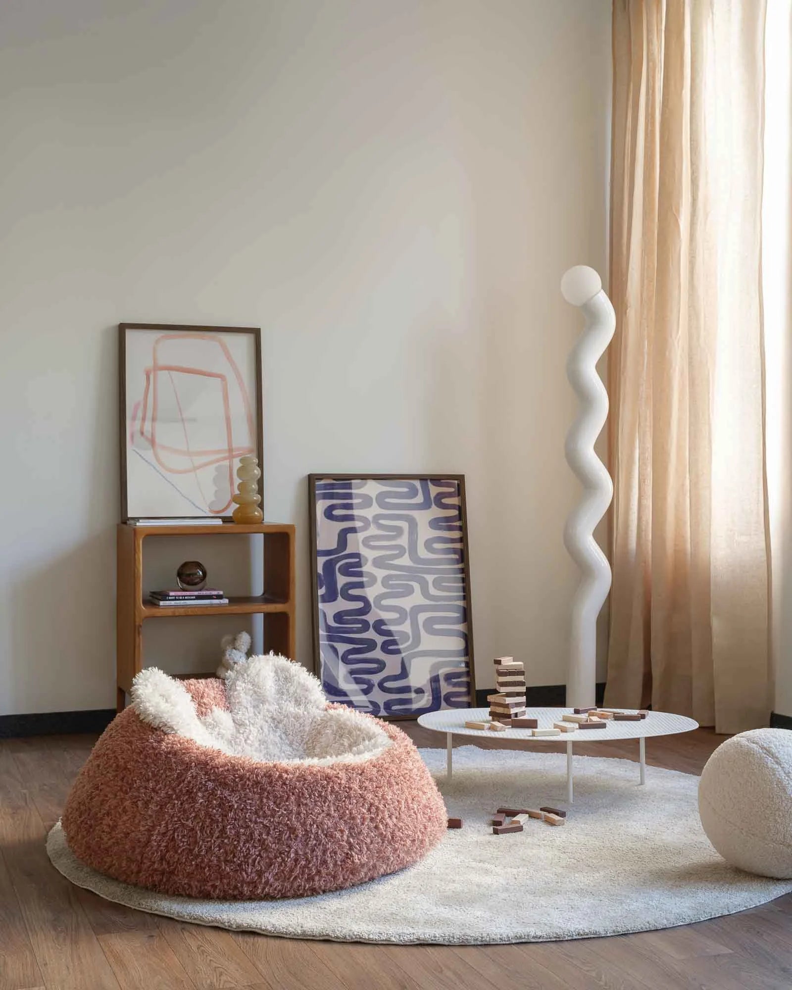 wigiwama-pouf-yeti-blush-pouf-enfant-moelleux image 3