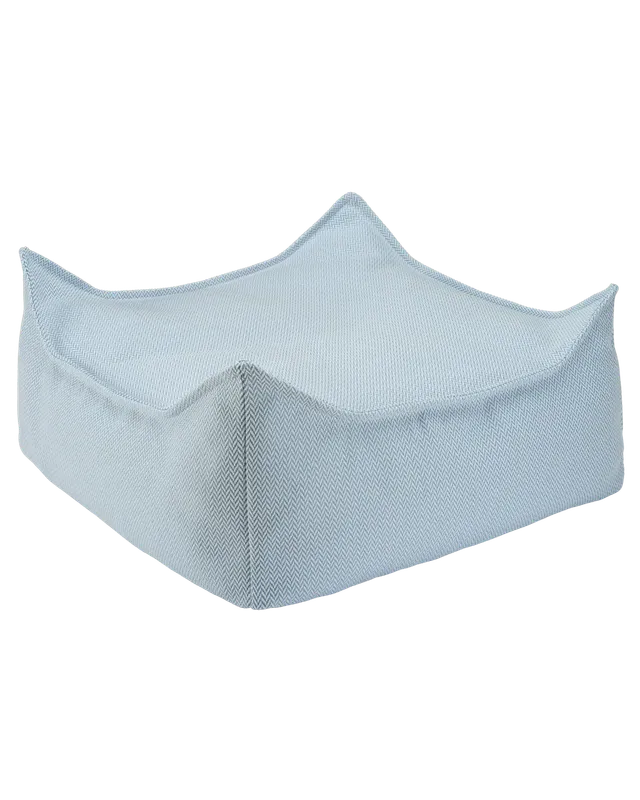 wigiwama-ottoman-carr-outdoor-coussin-de-sol-carr-azure-ext-rieur image 1