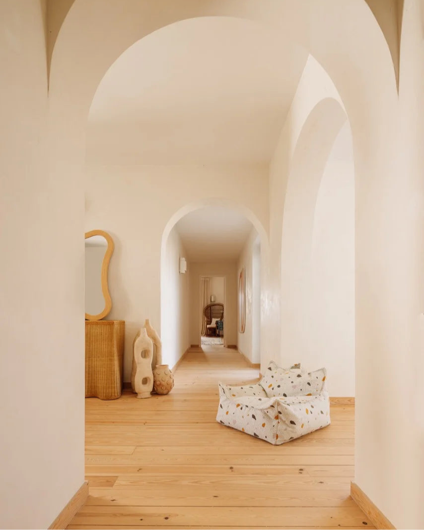 wigiwama-fauteuil-poire-terrazzo-marble-pouf-enfant image 6