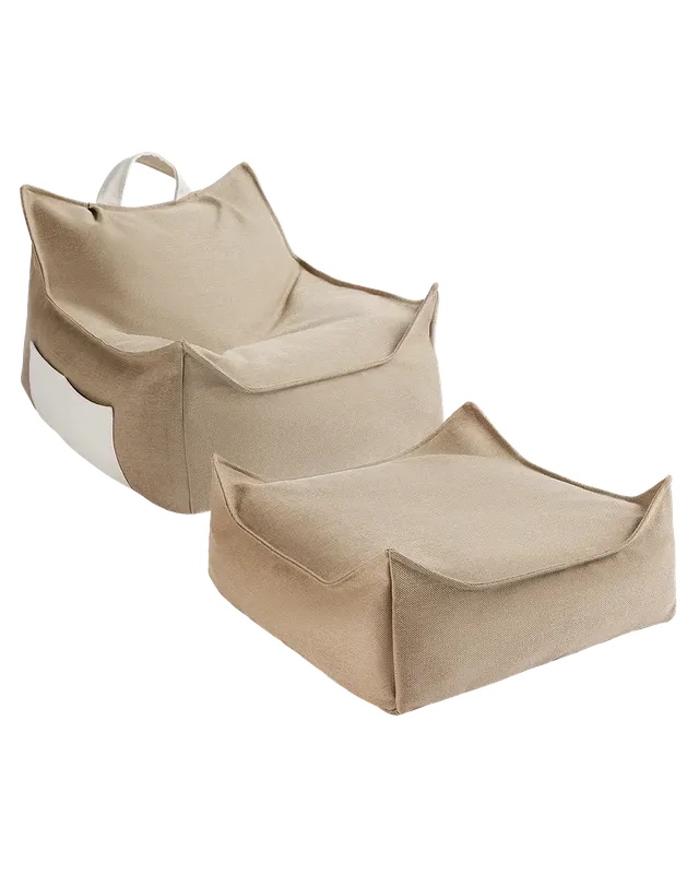 wigiwama-ensemble-fauteuil-poire-et-repose-pieds-ext-rieur-dune image 1